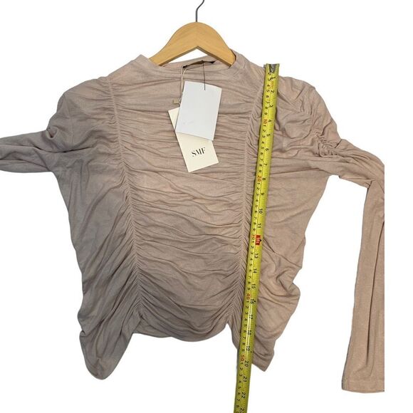 𝅺nwt SMF Woman Ruched Stretchy Top - Picture 8 of 10